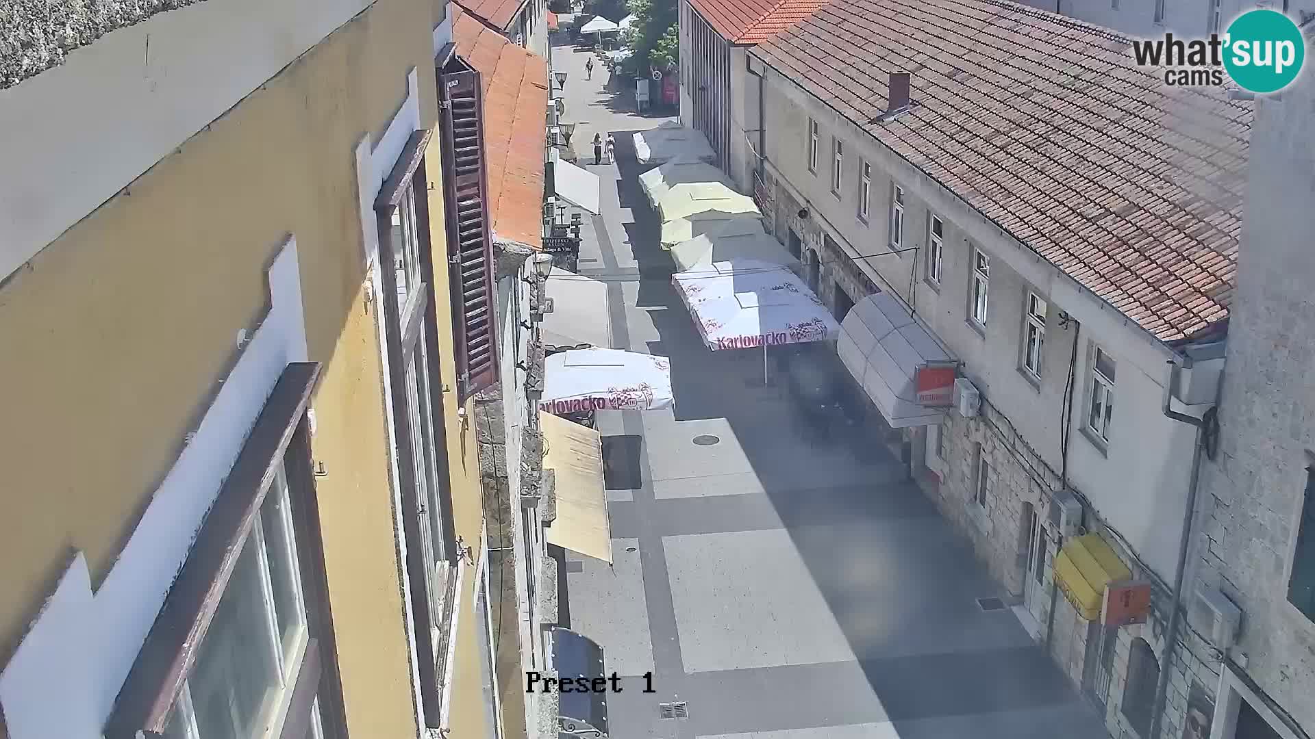 Sinj centro città