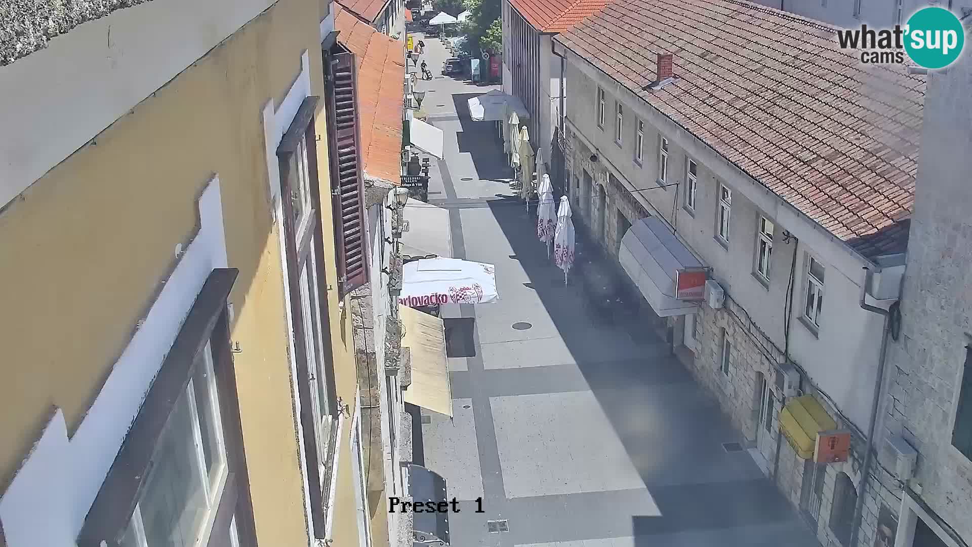 Sinj city center