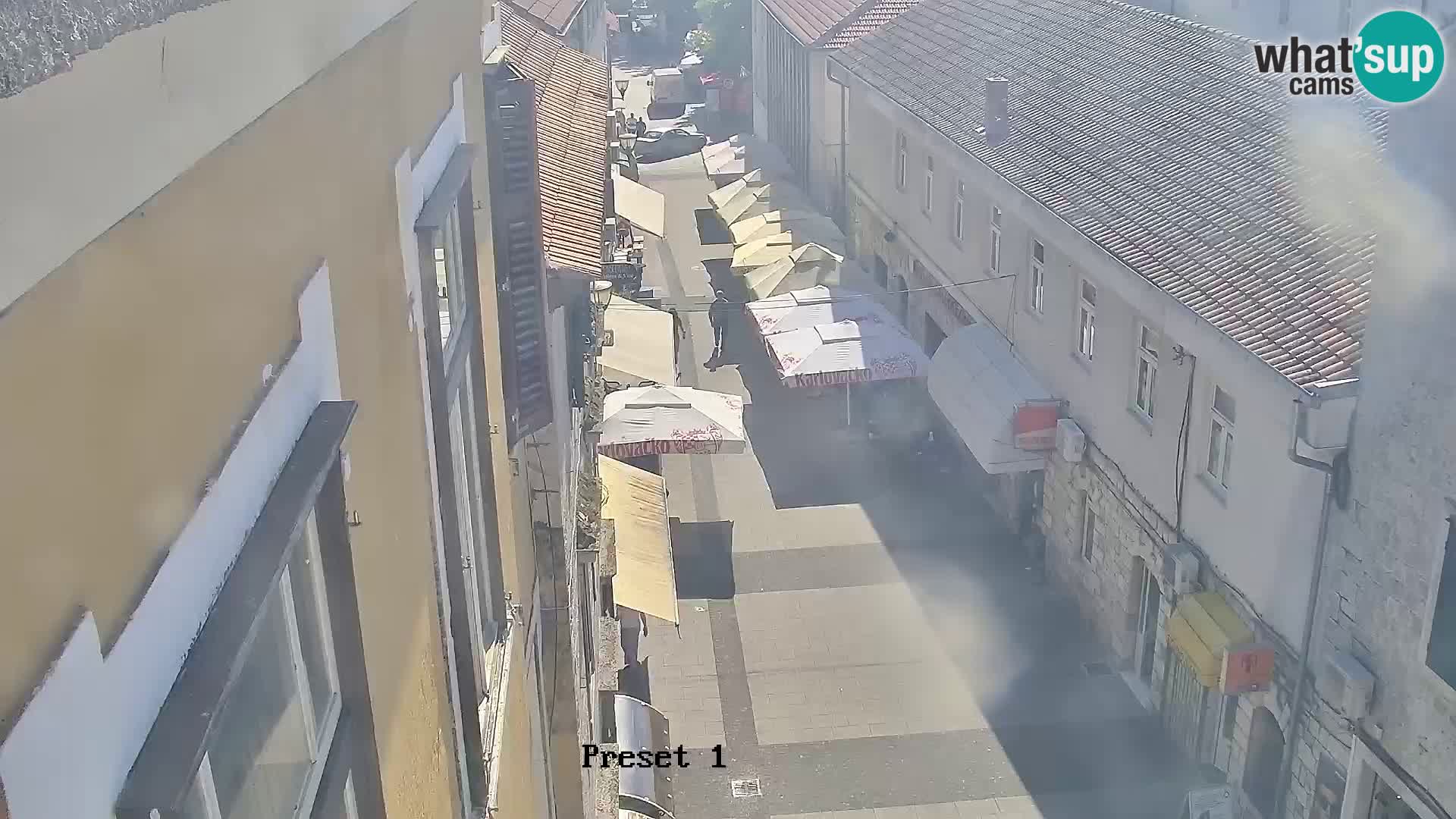 Sinj centro città