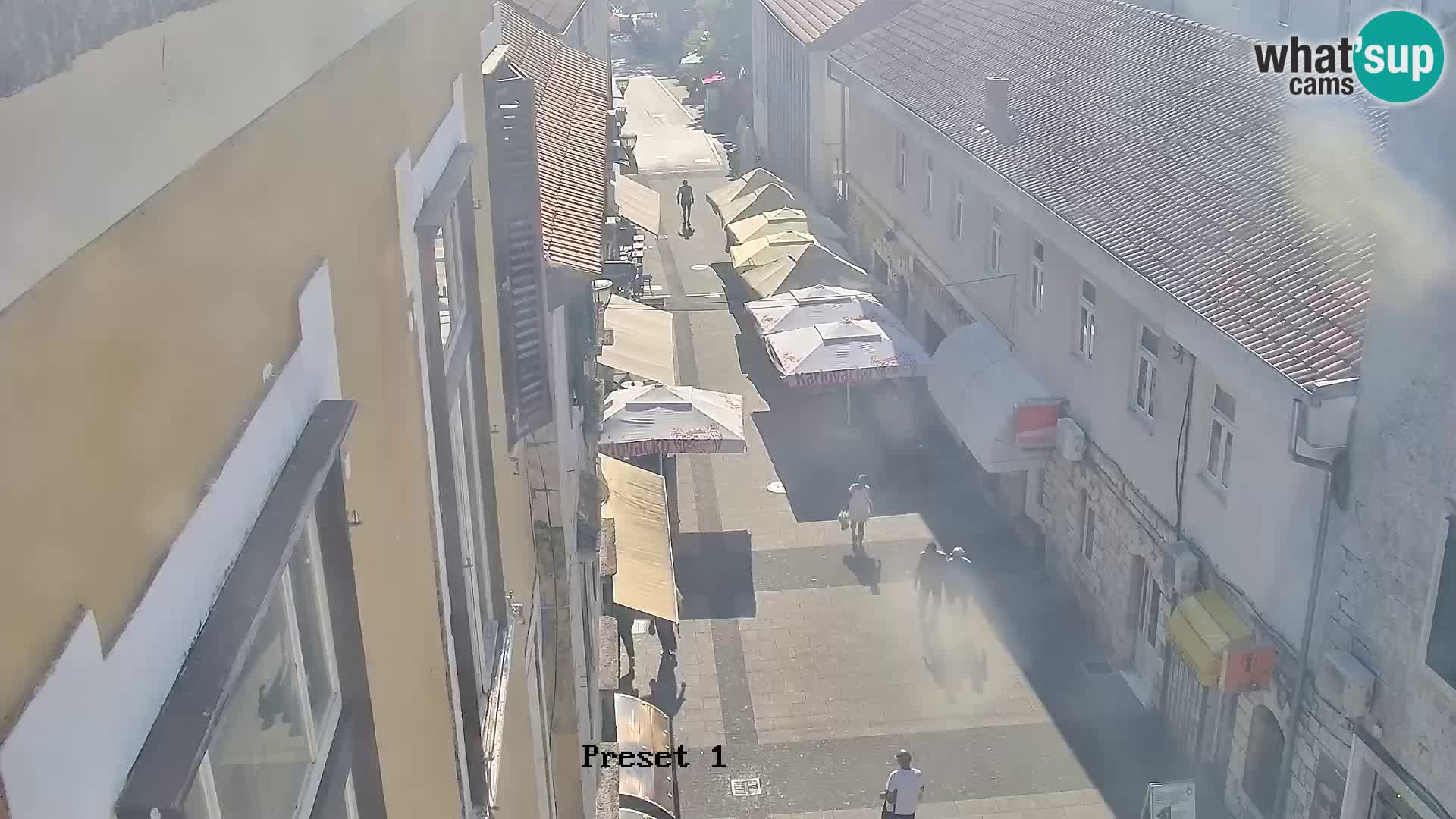 Sinj city center