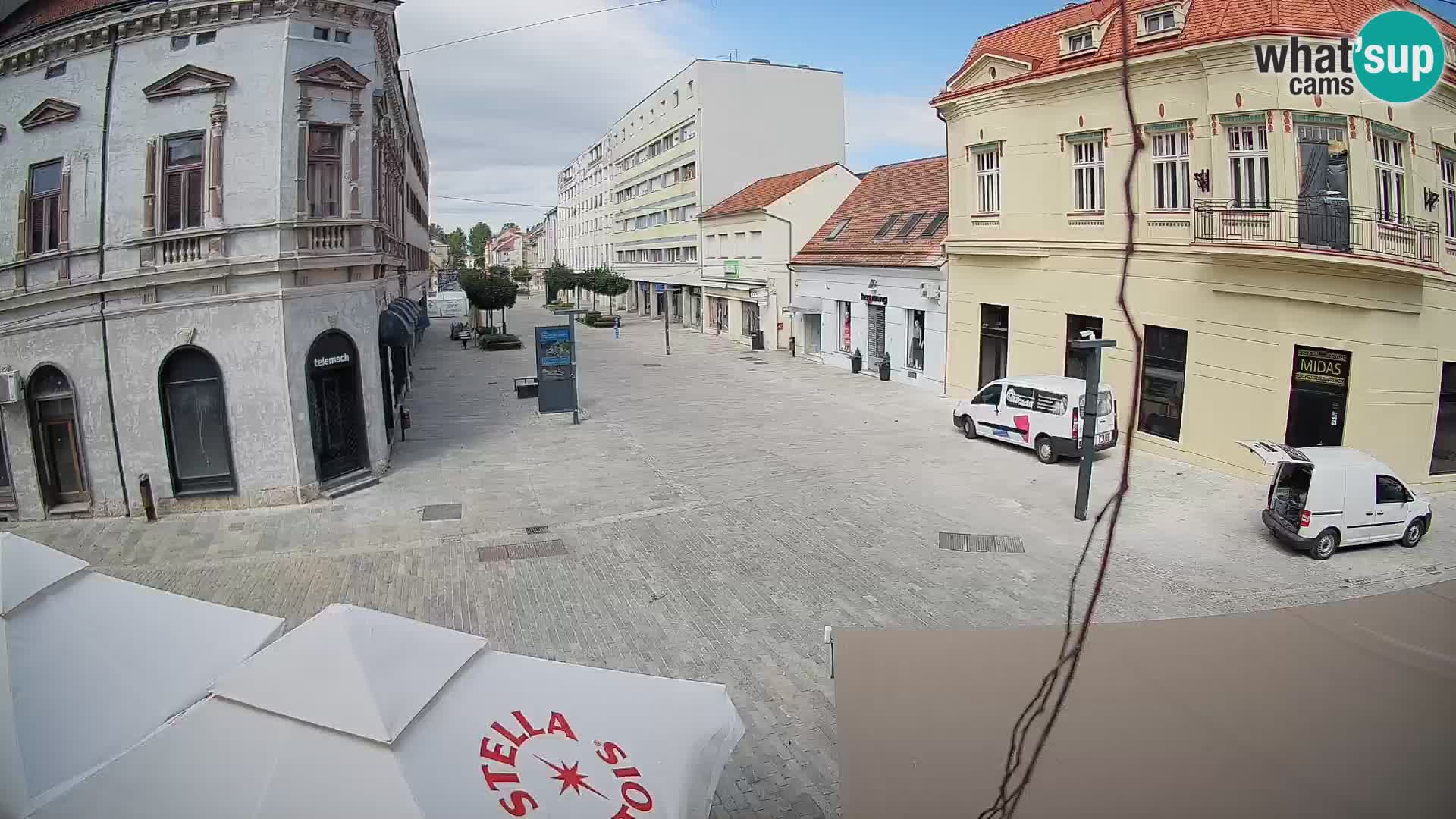 Live webcam Sisak – Croazia