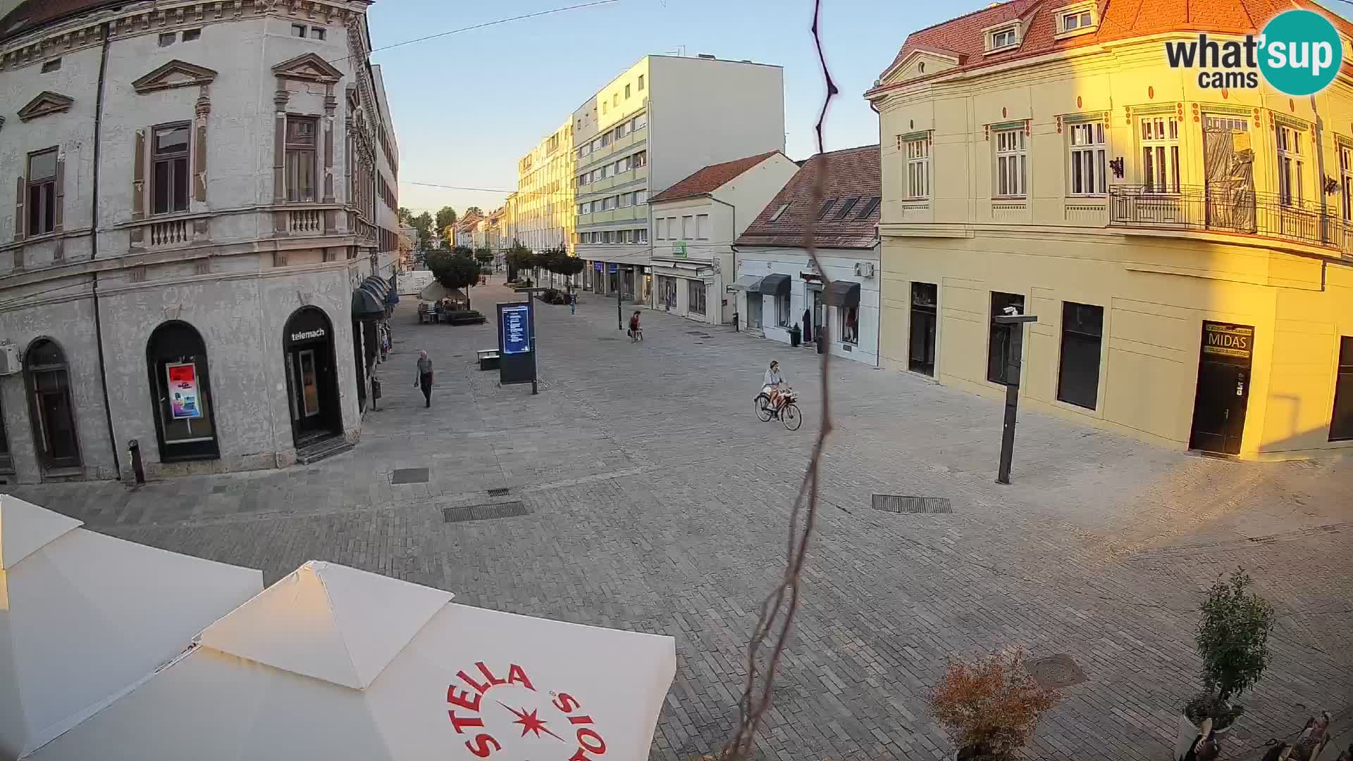 Live webcam Sisak – Croatie