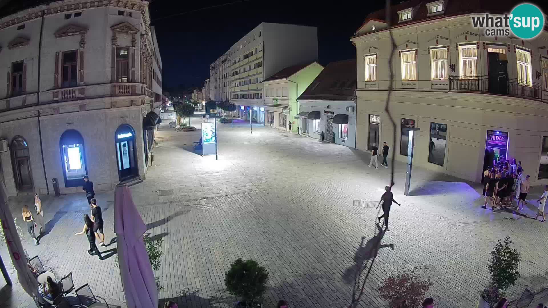 Live webcam Sisak – Croazia