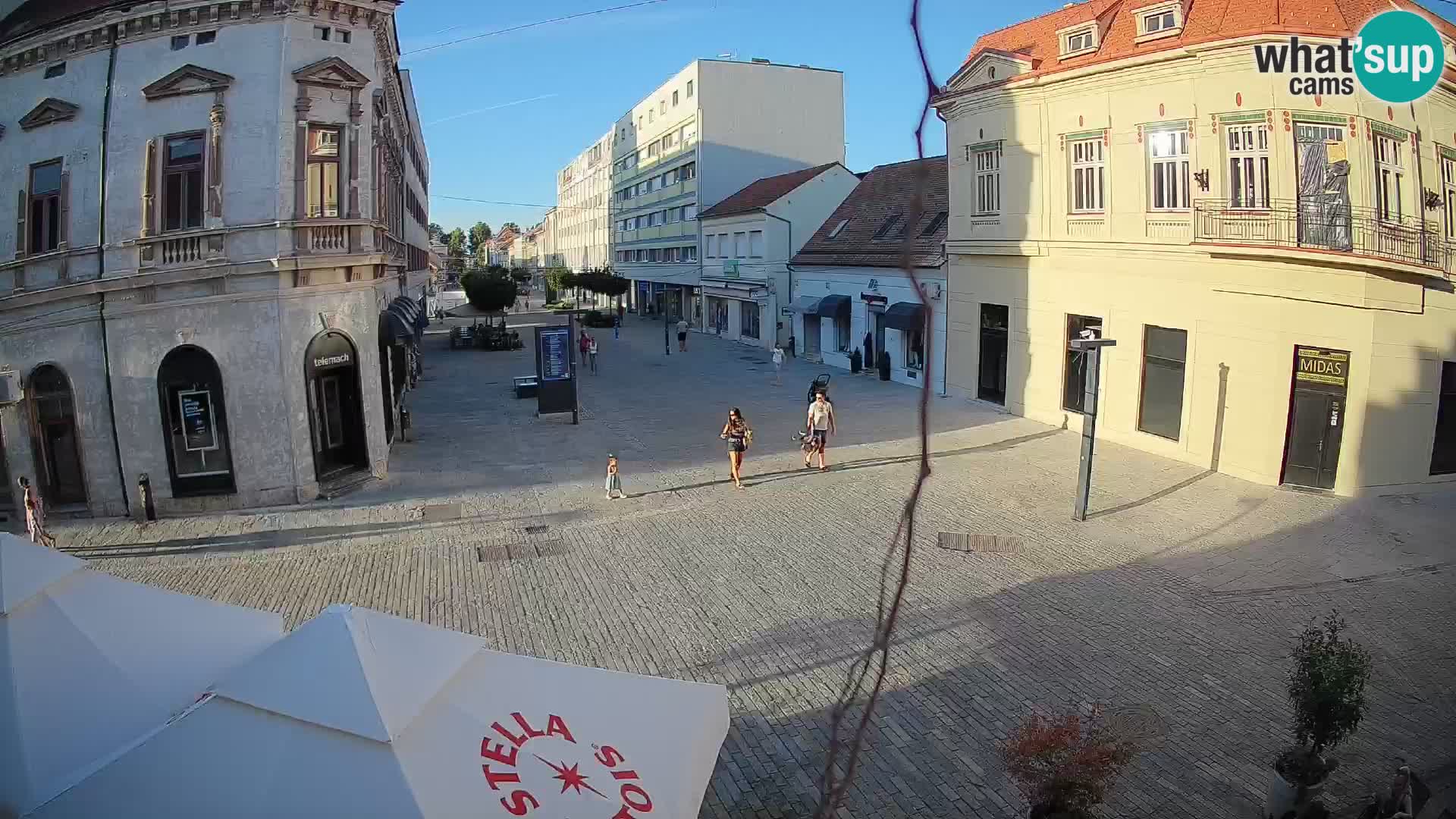 Live webcam Sisak – Croazia