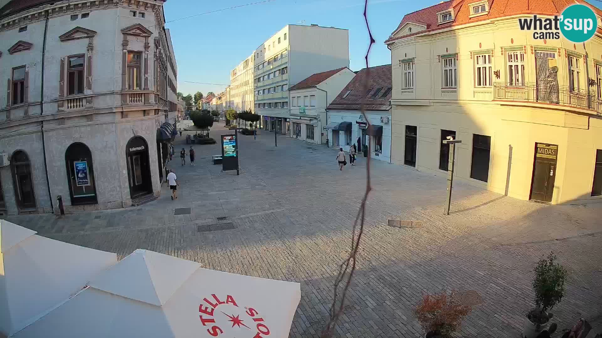Live webcam Sisak – Croazia