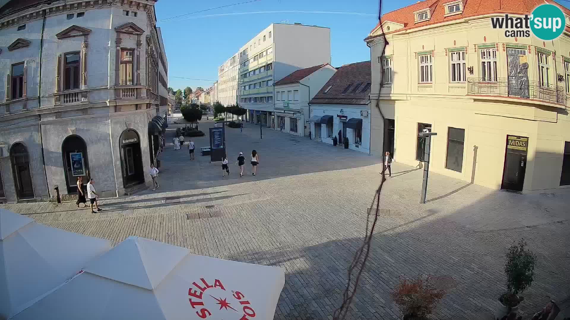Live webcam Sisak – Croatie