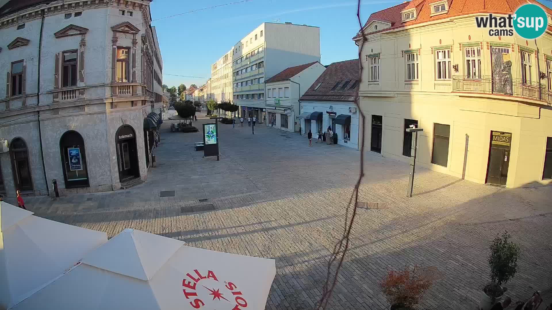 Live webcam Sisak – Croatie