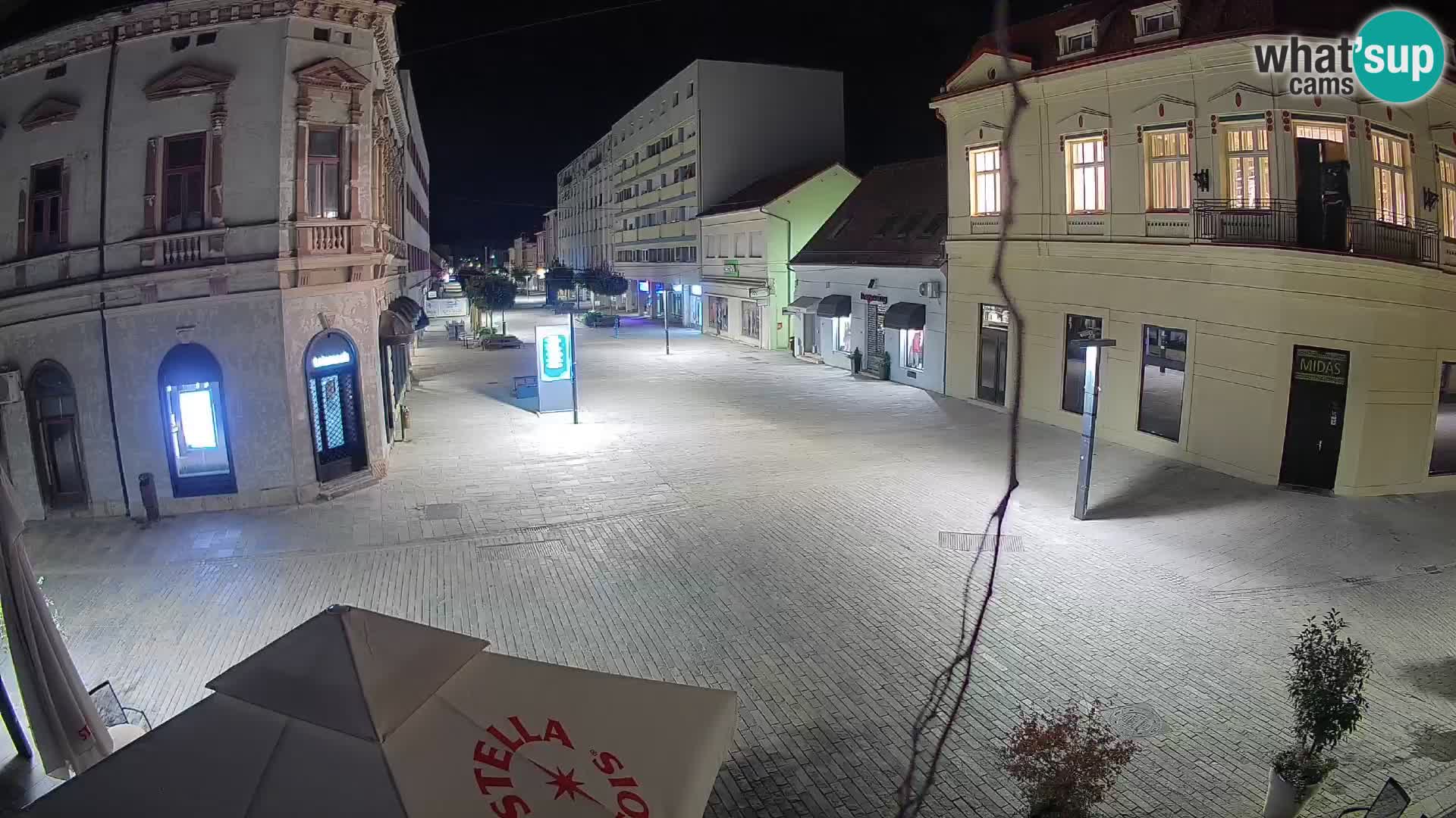 Live webcam Sisak – Croatie