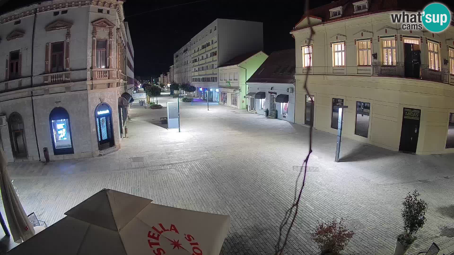 Live webcam Sisak – Croatie