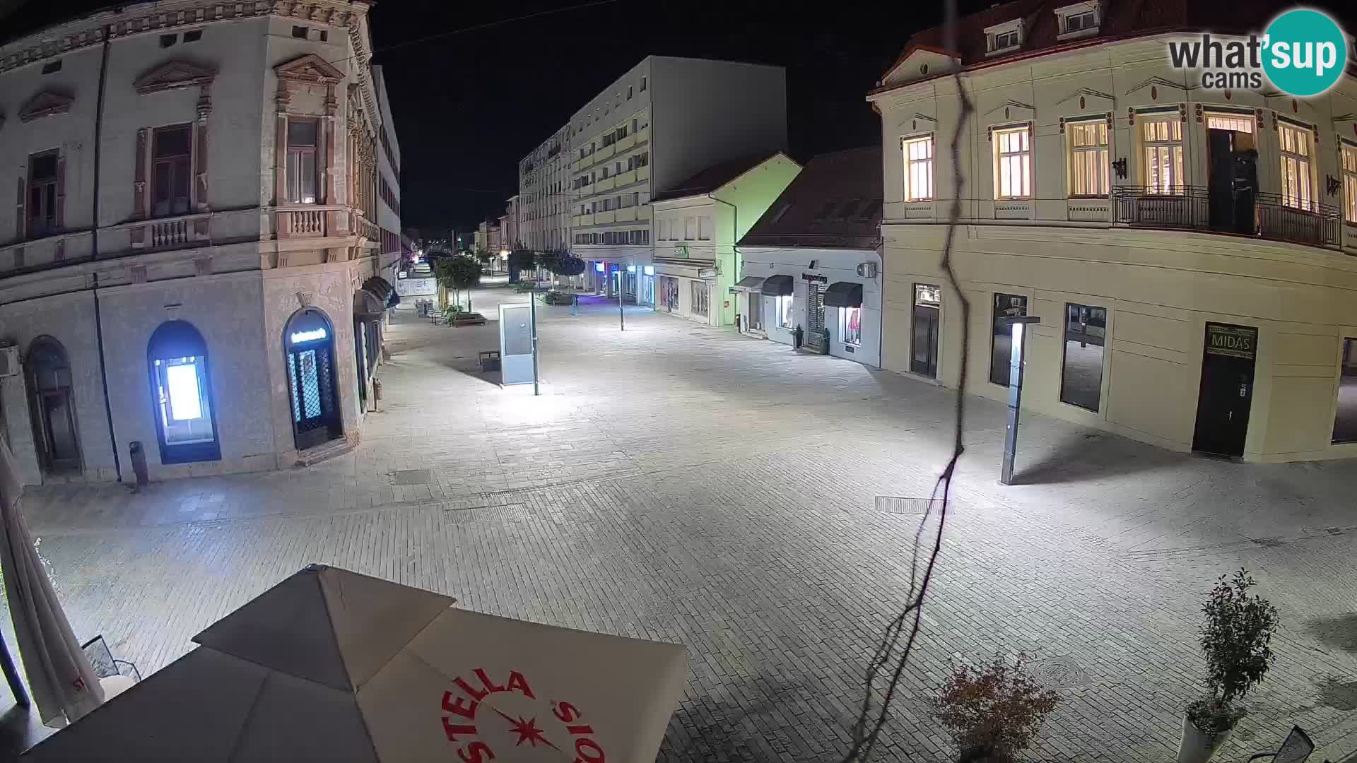Live webcam Sisak – Croatie
