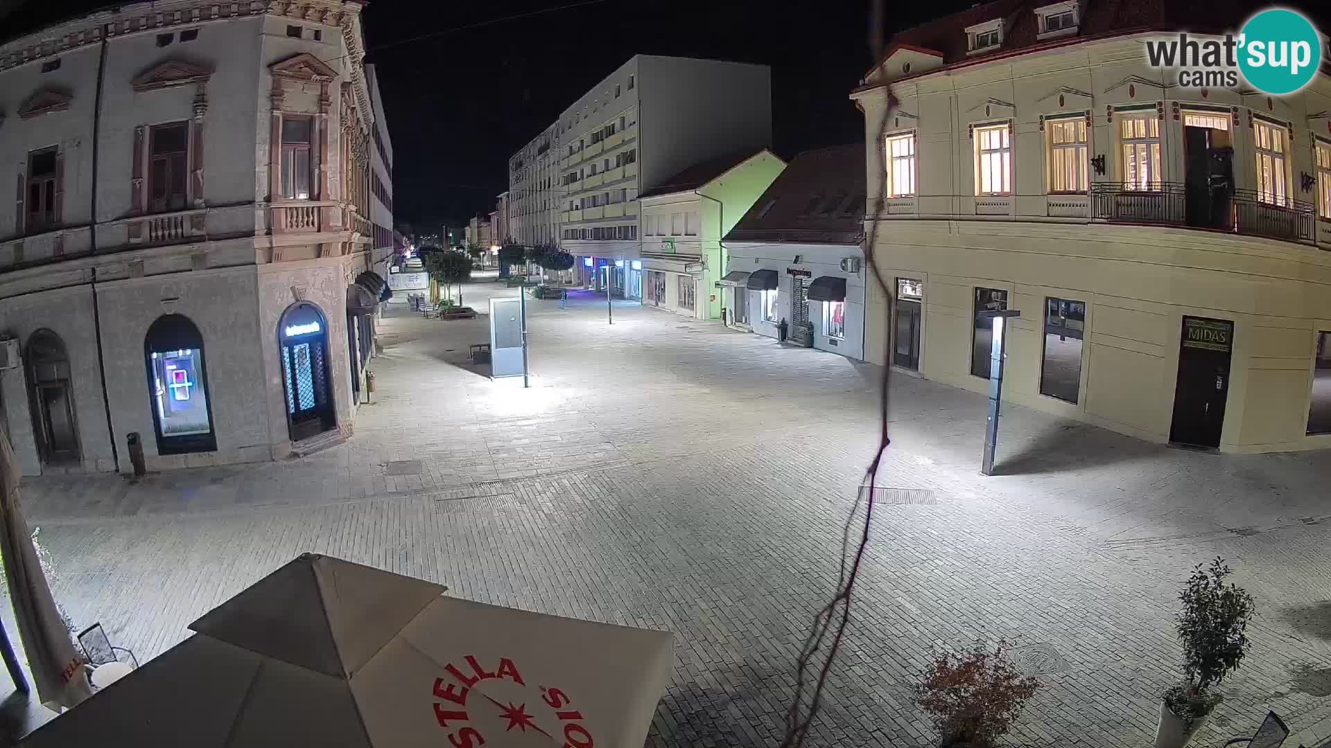 Live webcam Sisak – Croatia