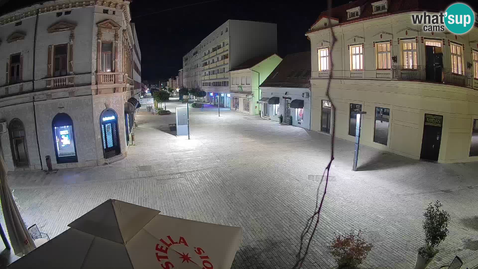 Live webcam Sisak – Croatie