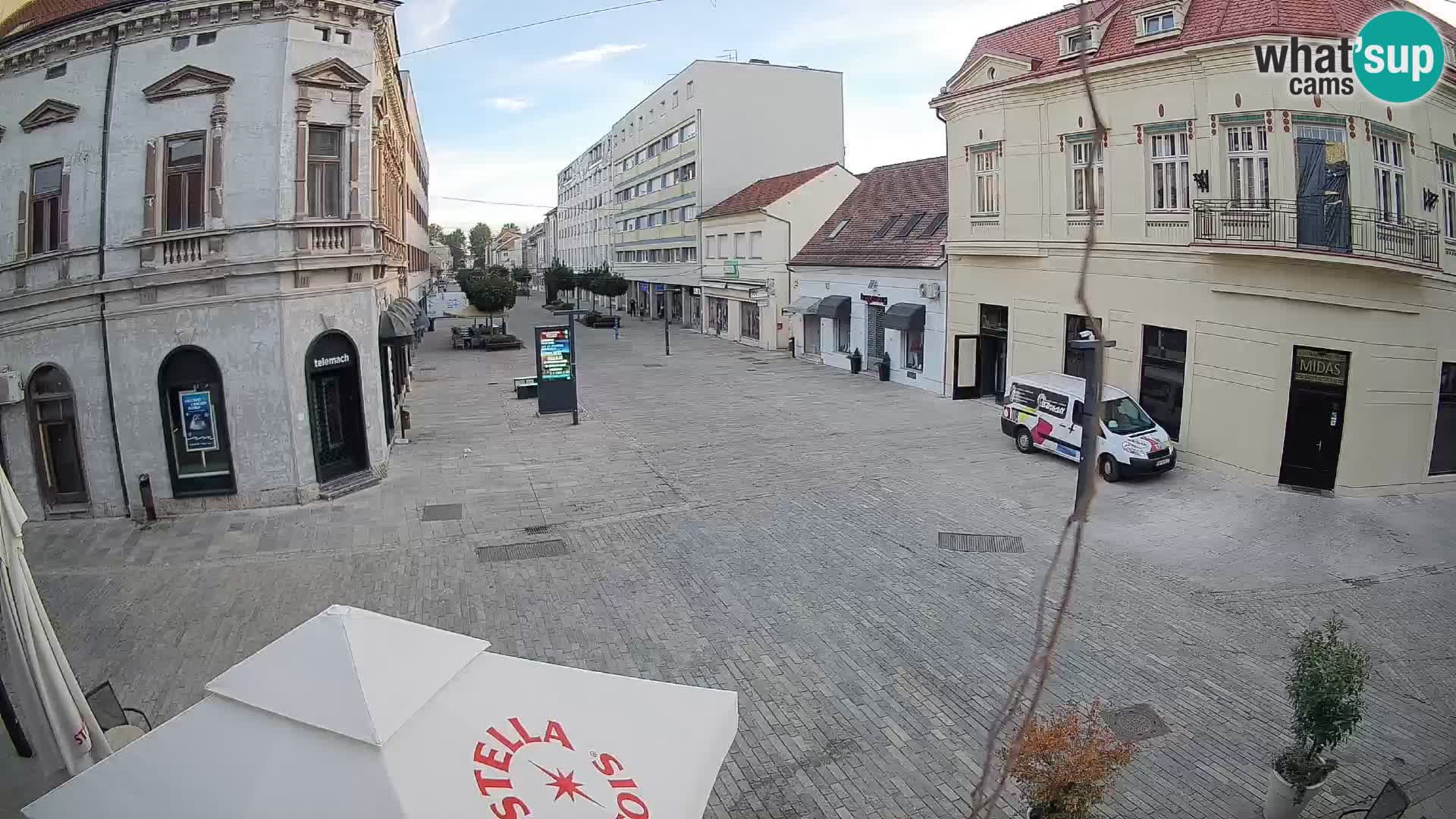 Live webcam Sisak – Croatie