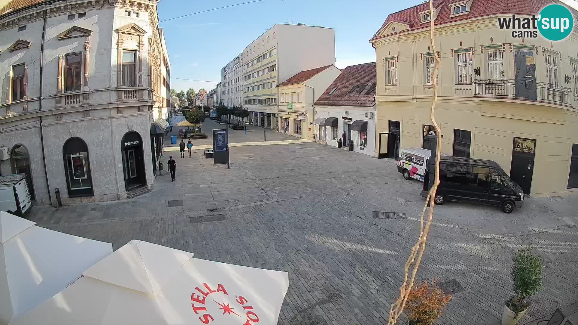 Live webcam Sisak – Croatie