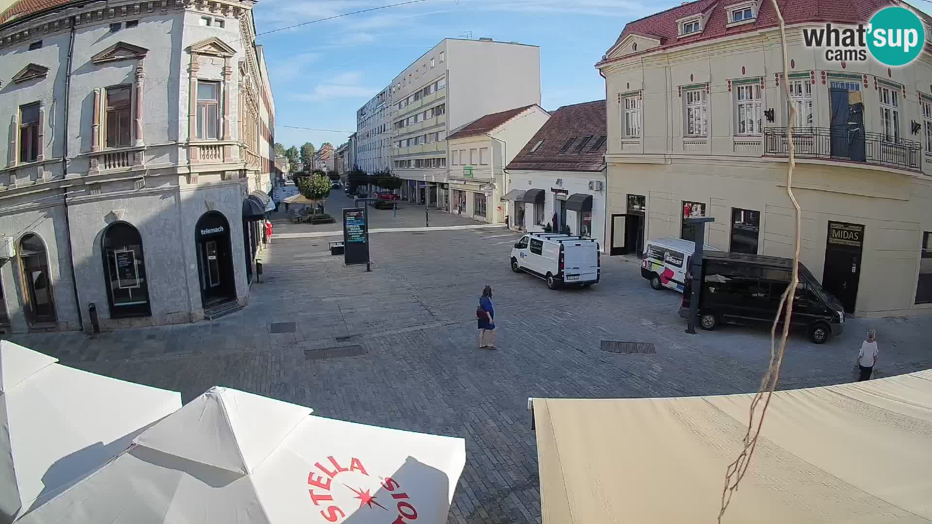 Live webcam Sisak – Croatia