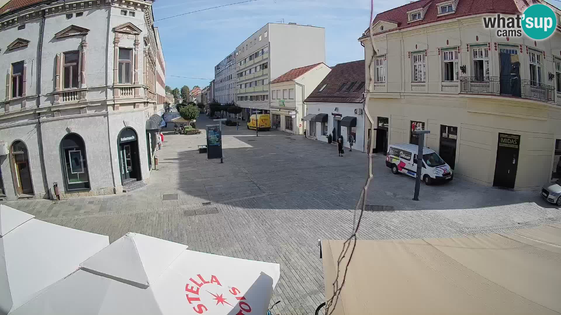 Live webcam Sisak – Croatie