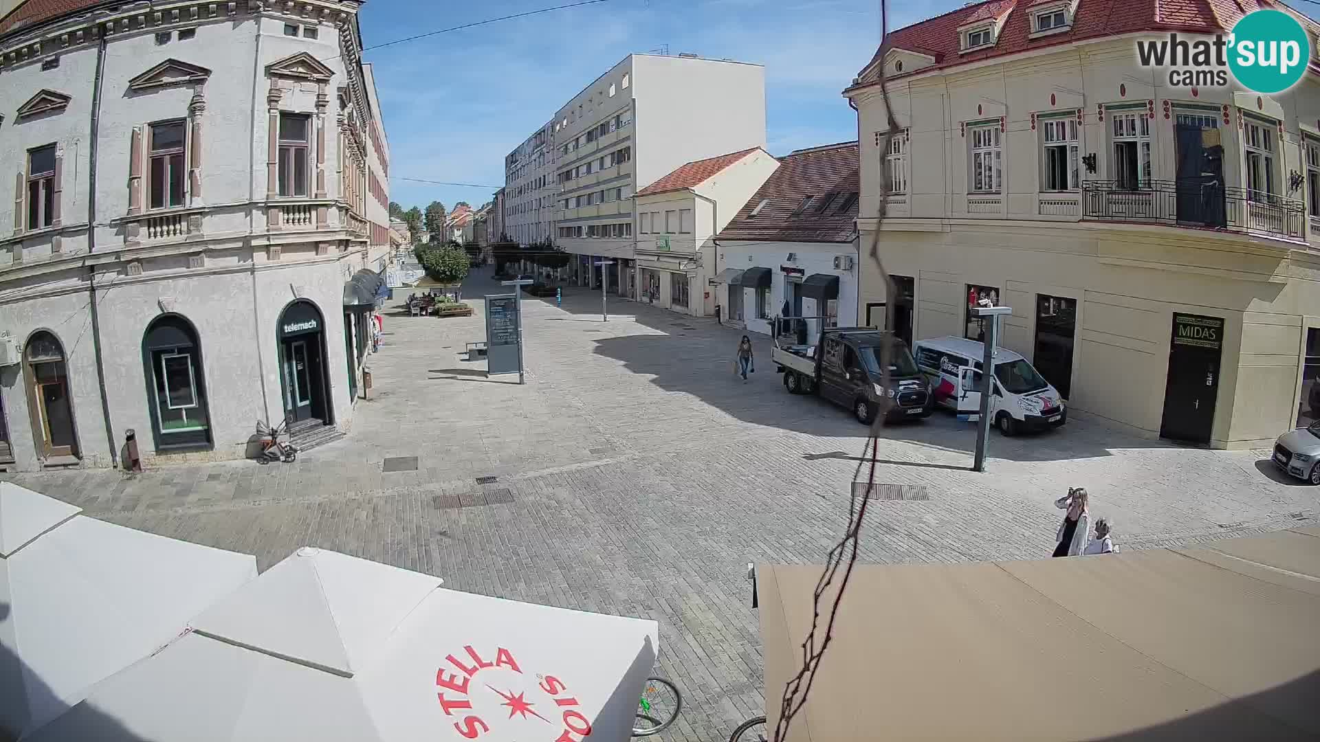 Live webcam Sisak – Croatie