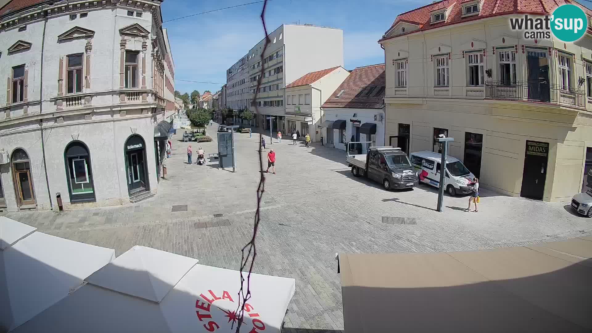 Live webcam Sisak – Croatie