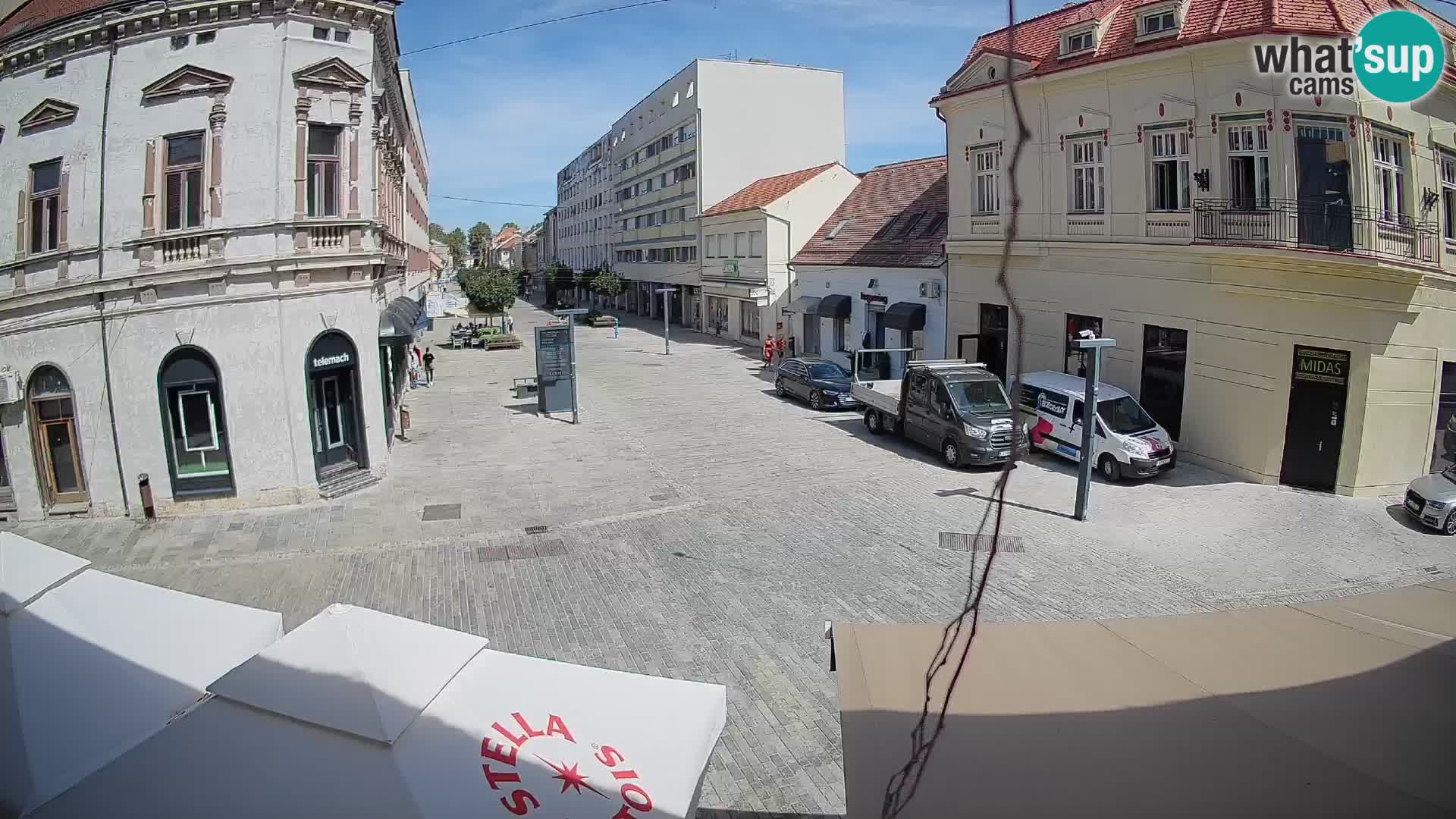 Live webcam Sisak – Croazia