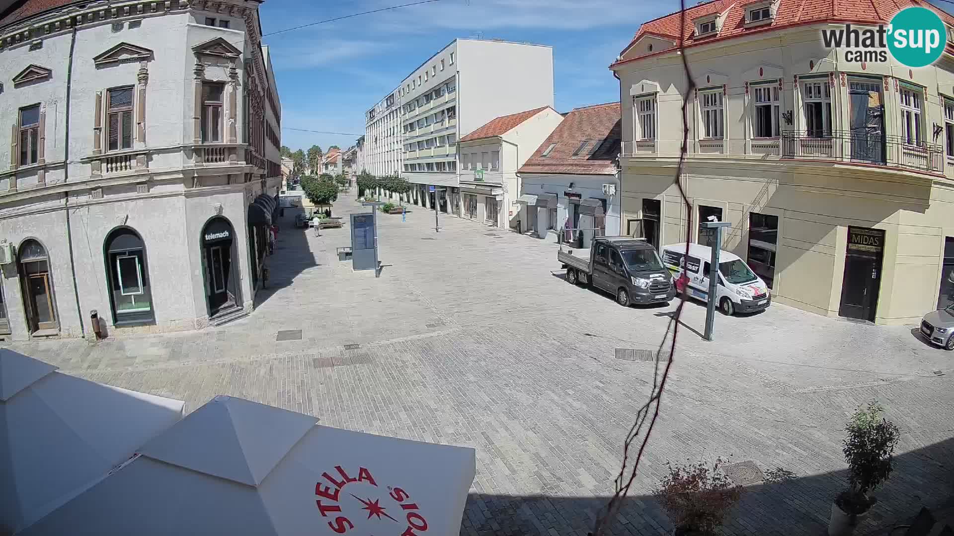 Live webcam Sisak – Croatie