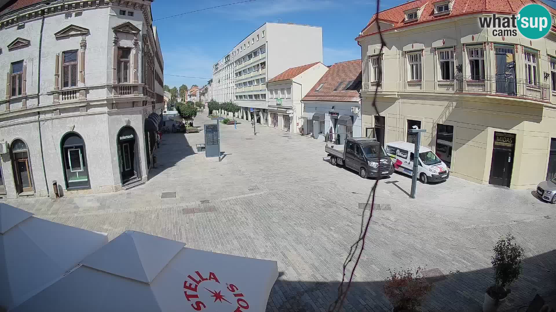 Live webcam Sisak – Croatie
