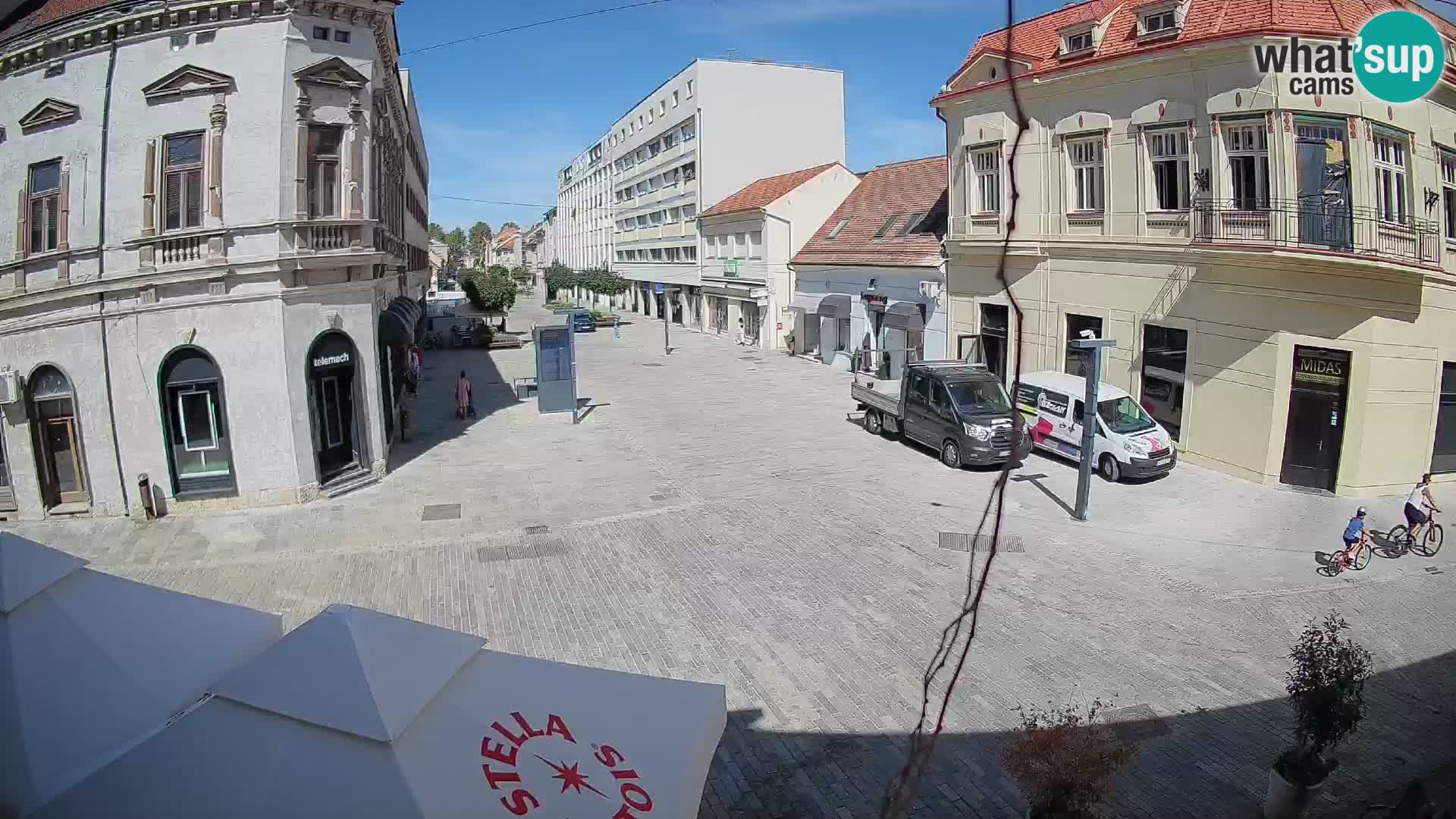 Live webcam Sisak – Croatie