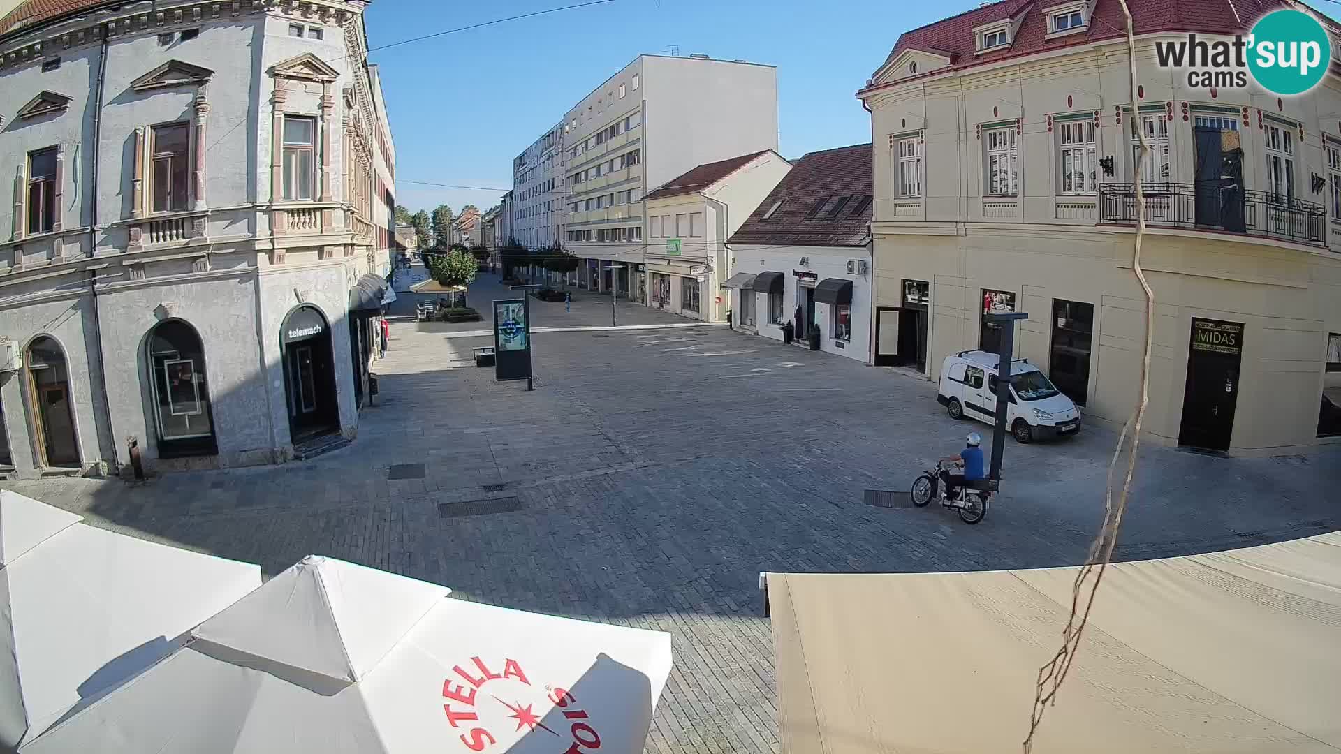 Live webcam Sisak – Croatie
