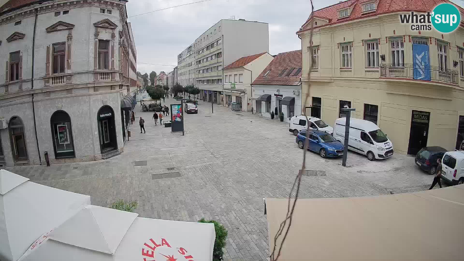 Live webcam Sisak – Croatie