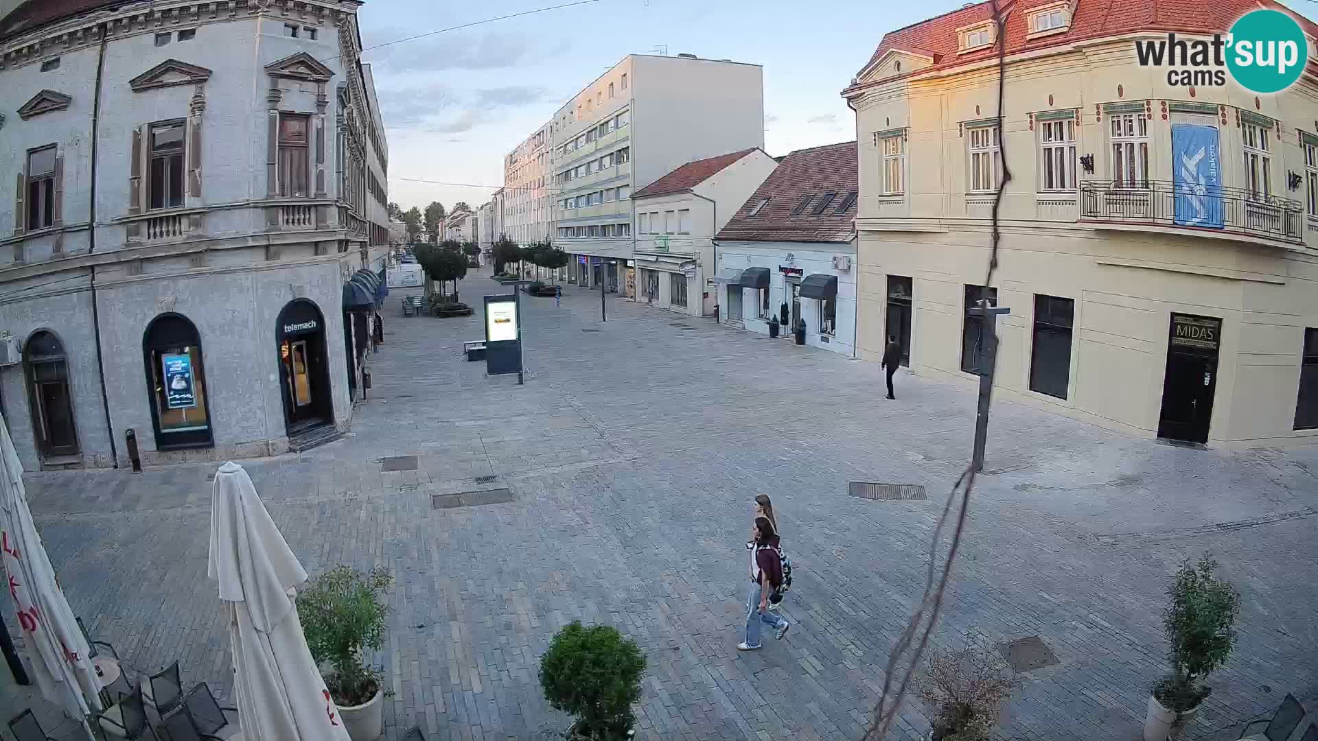 Live webcam Sisak – Croatie