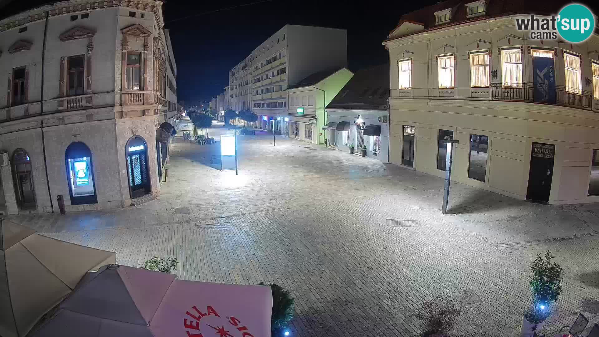 Live webcam Sisak – Croatie