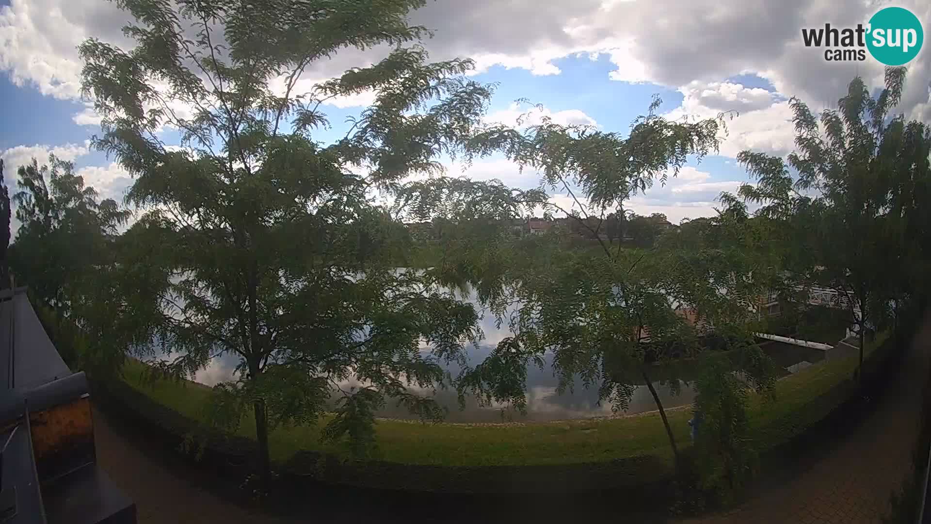 Sisak live webcam Kolpa river view – Croatia