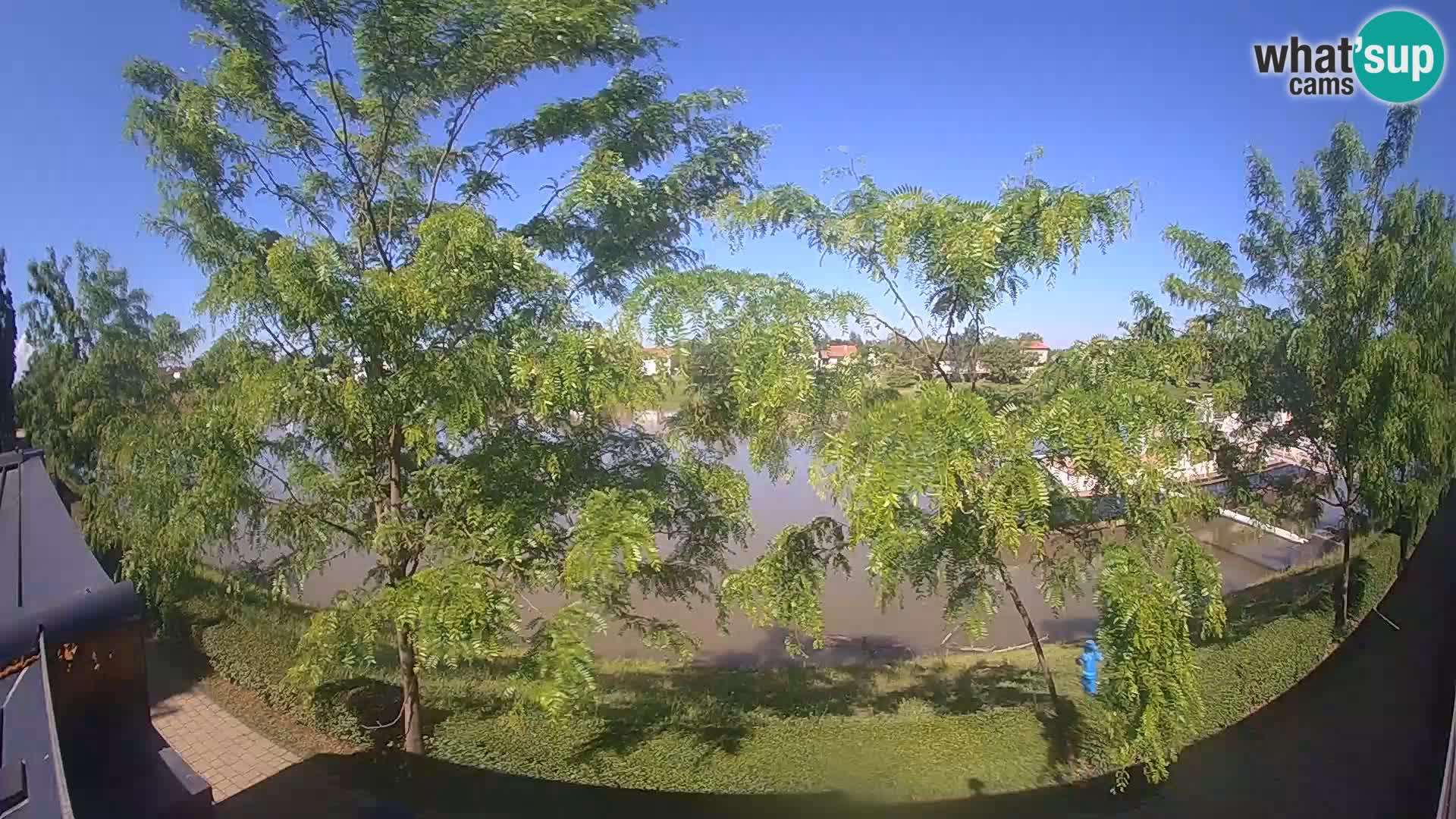 Sisak Live-Webcam Blick auf den Fluss Kolpa – Kroatien
