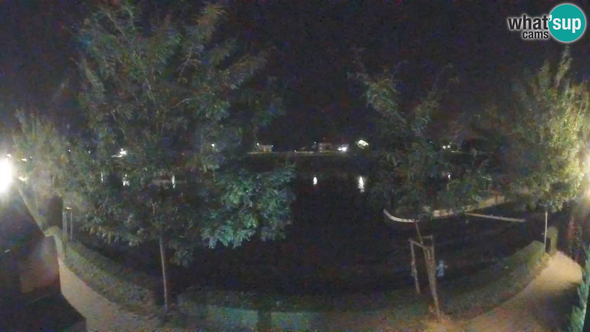 Sisak live webcam – vista sul fiume Kolpa – Croazia