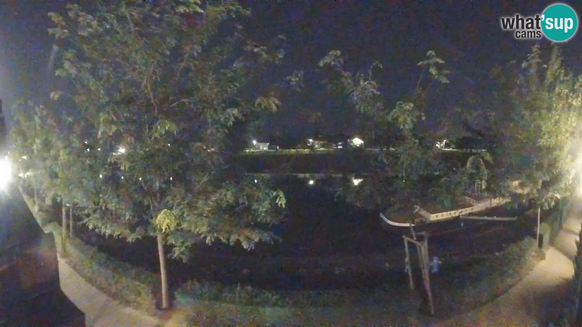 Sisak live webcam Kolpa river view – Croatia