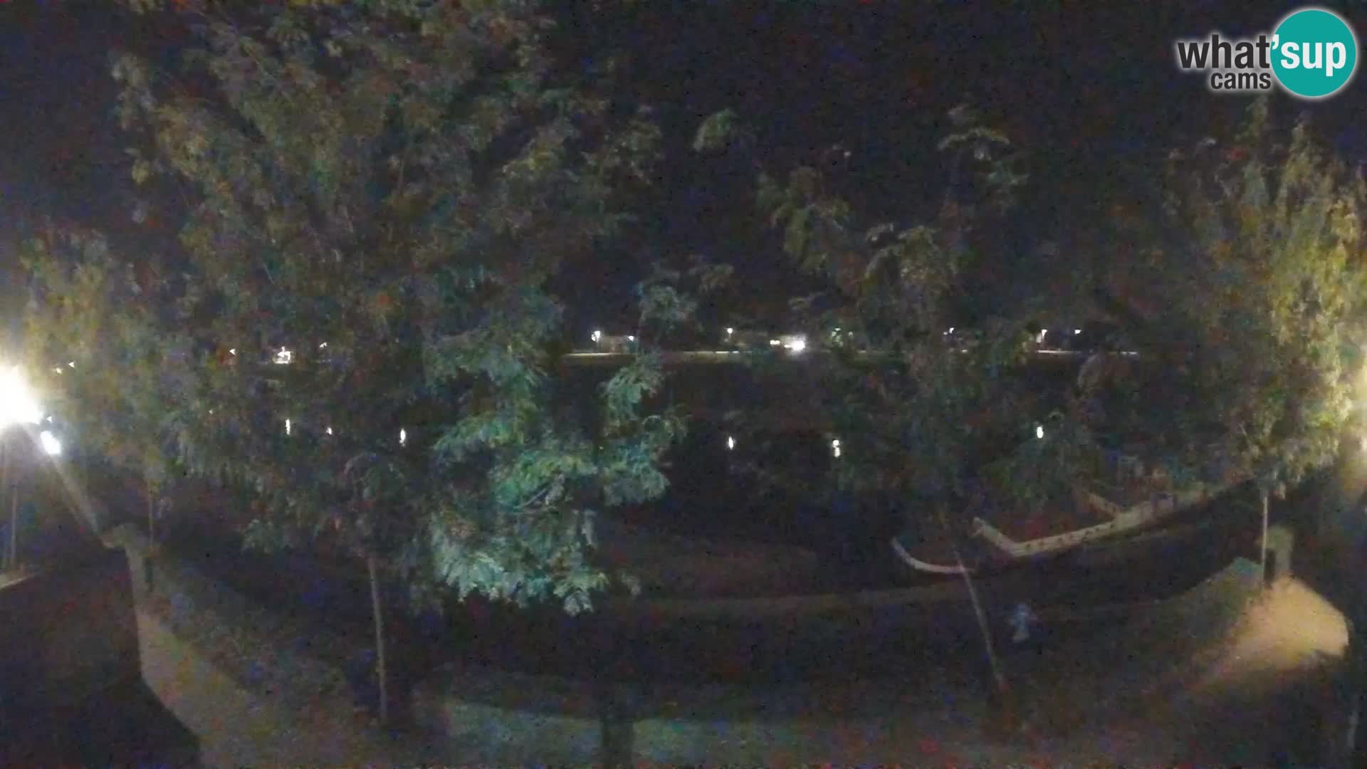 Sisak live webcam pogled na reku Kolpu