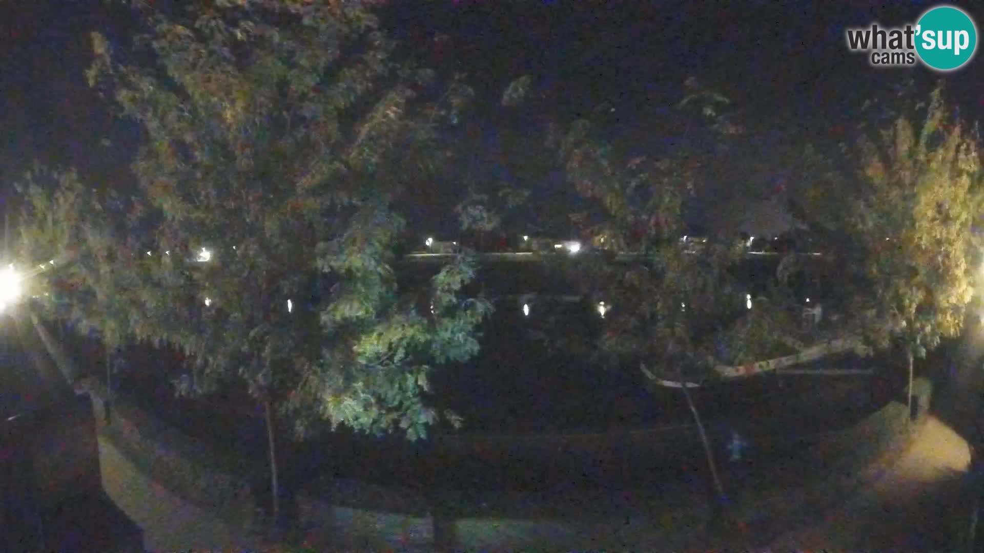 Sisak Live-Webcam Blick auf den Fluss Kolpa – Kroatien