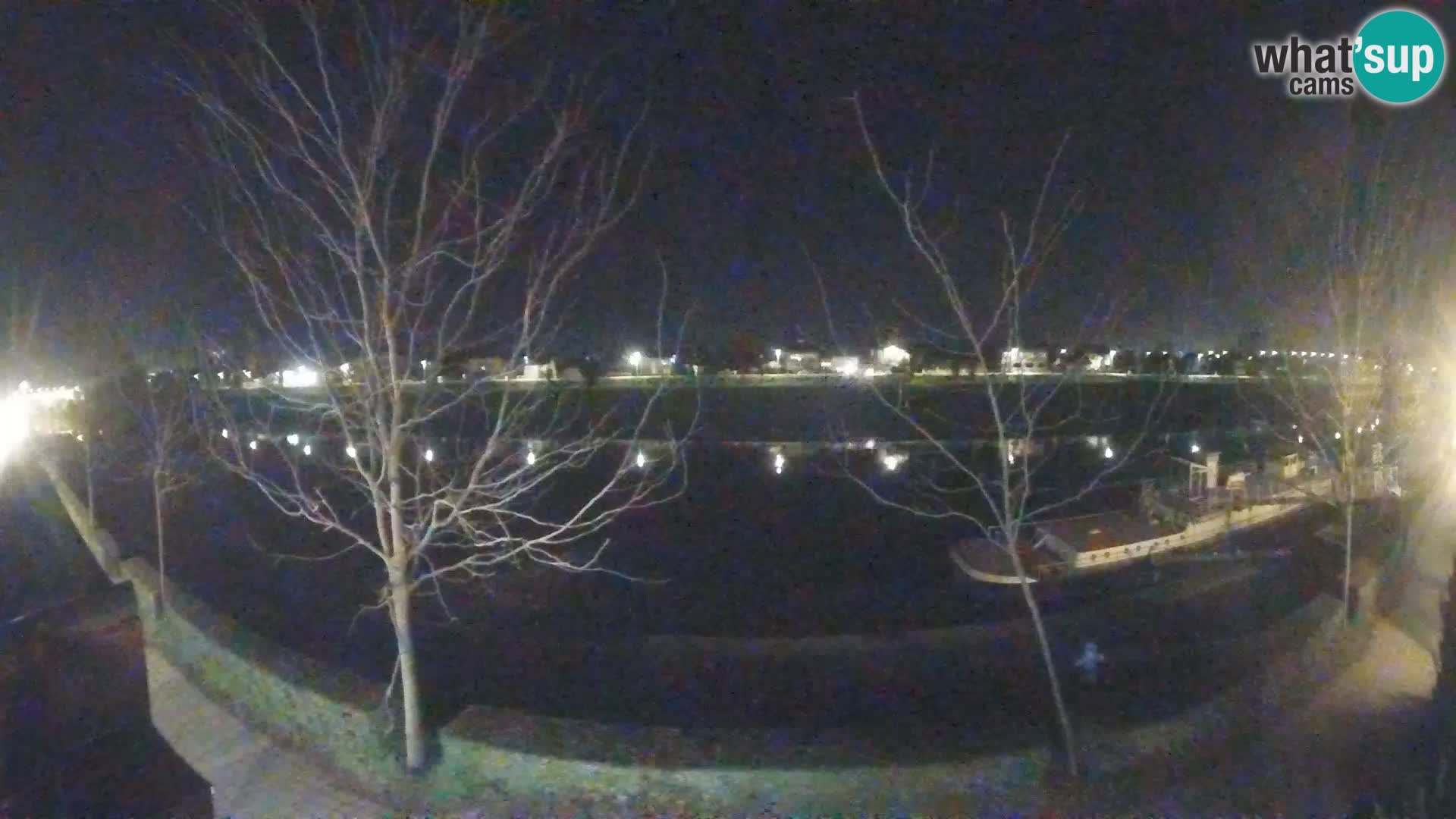 Sisak webcam en vivo Kolpa river view – Croacia