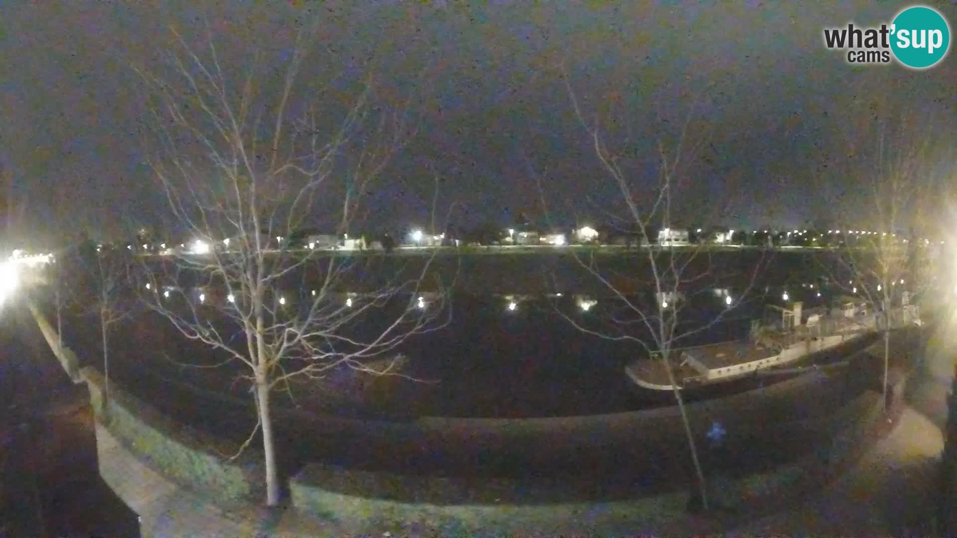 Sisak live webcam – vista sul fiume Kolpa – Croazia