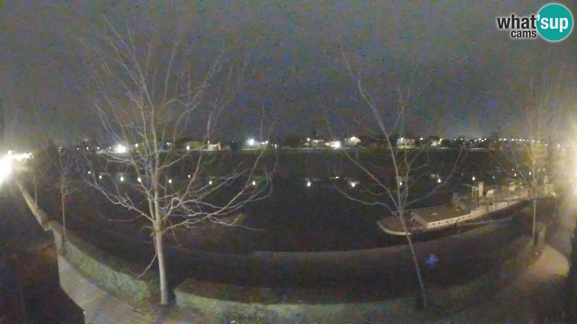 Sisak Live-Webcam Blick auf den Fluss Kolpa – Kroatien