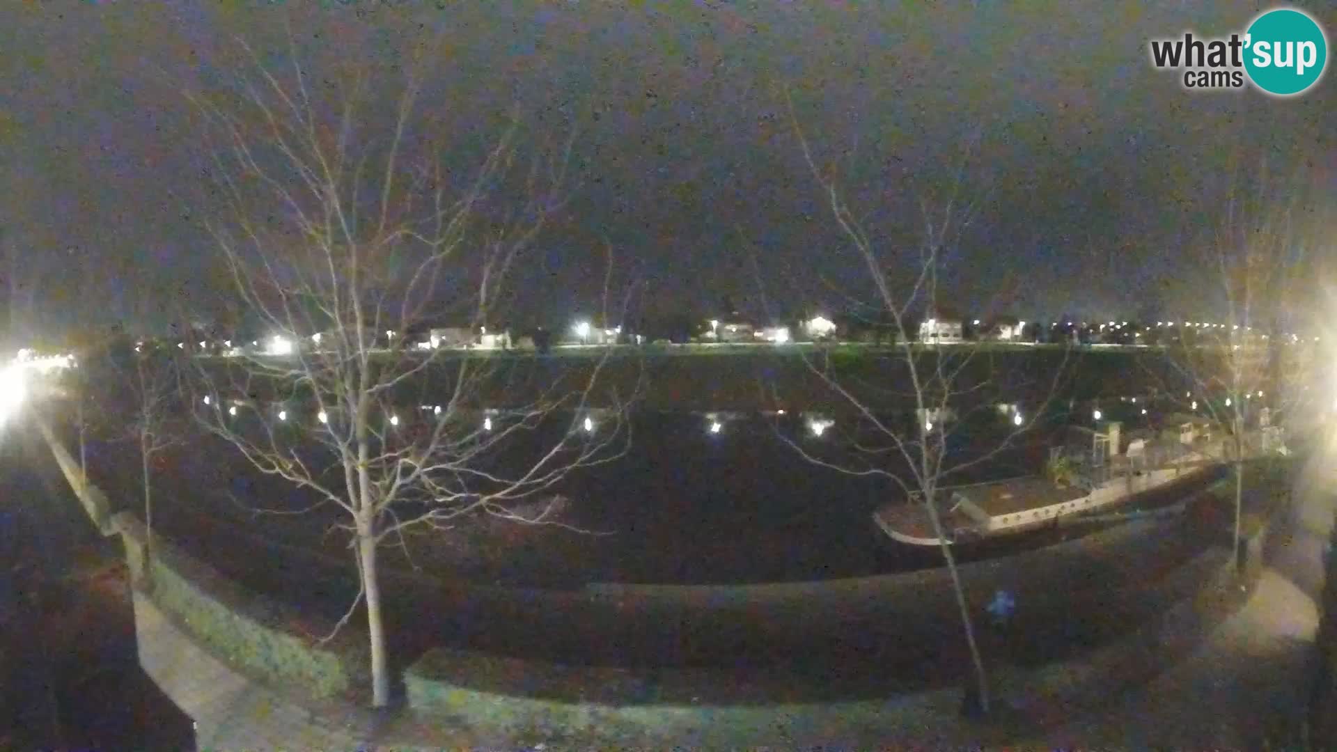 Sisak Live-Webcam Blick auf den Fluss Kolpa – Kroatien