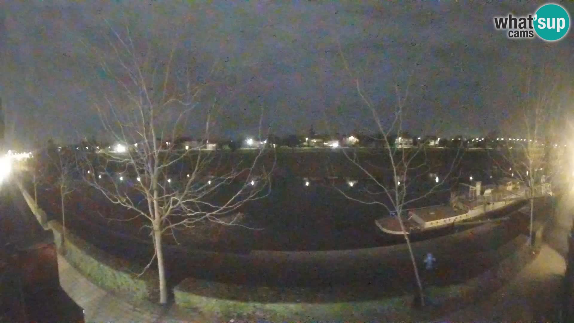 Sisak live webcam pogled na reku Kolpu