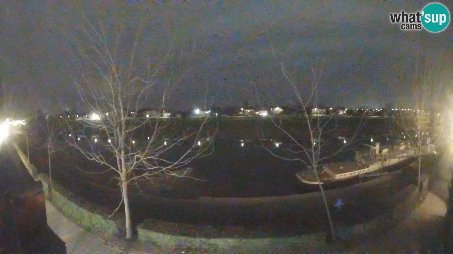 Sisak live webcam pogled na reku Kolpu