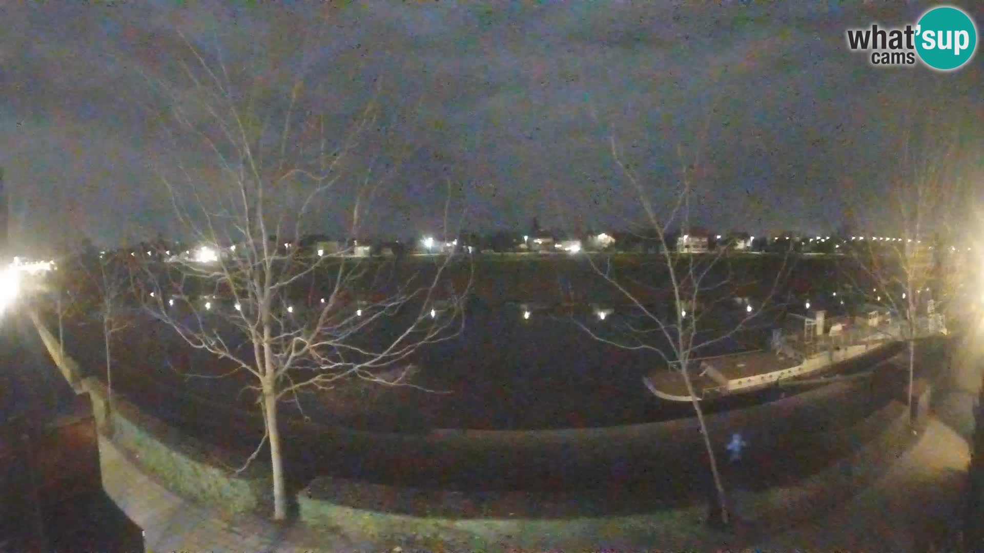 Sisak Live-Webcam Blick auf den Fluss Kolpa – Kroatien