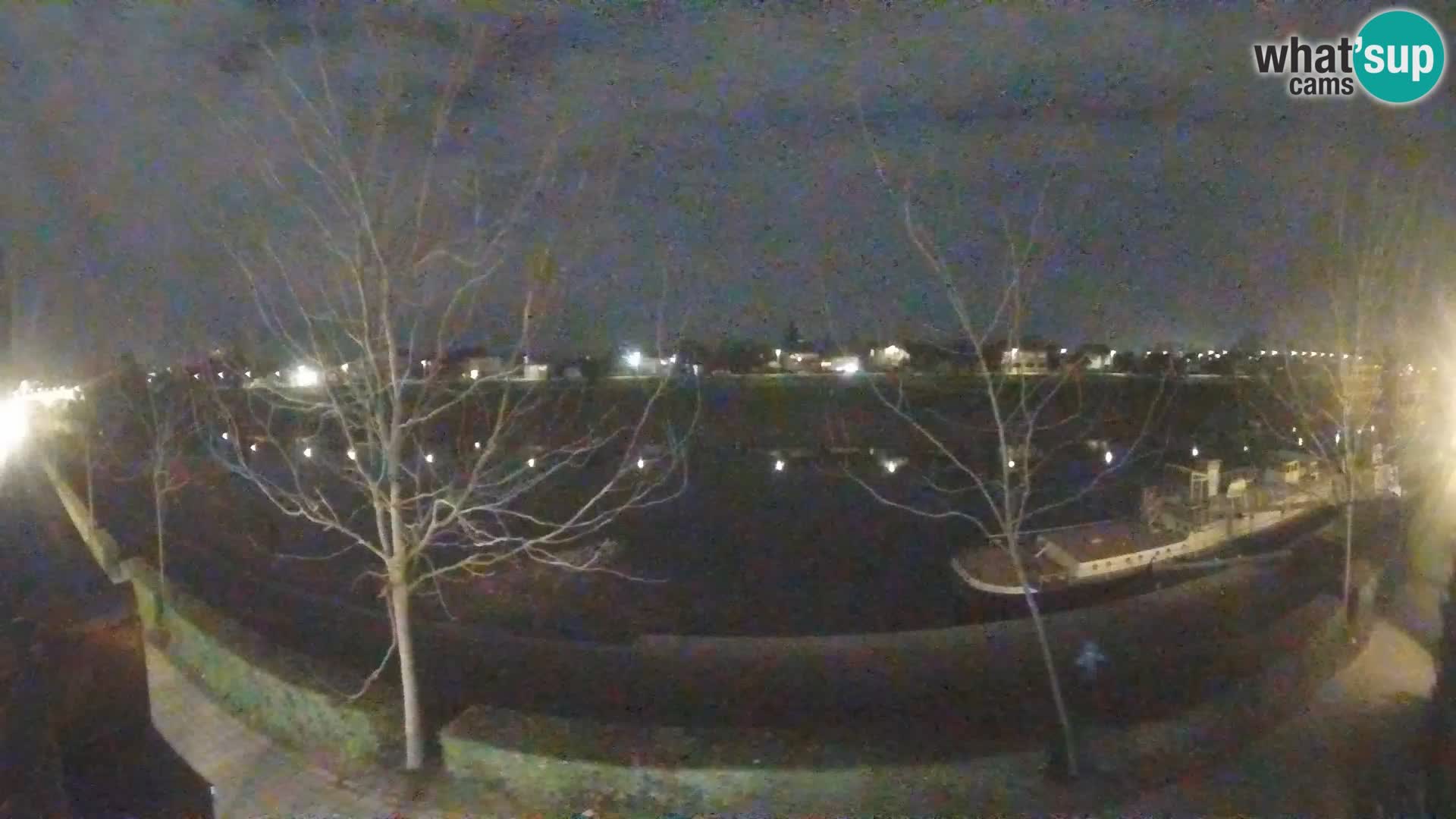 Sisak live webcam – vista sul fiume Kolpa – Croazia