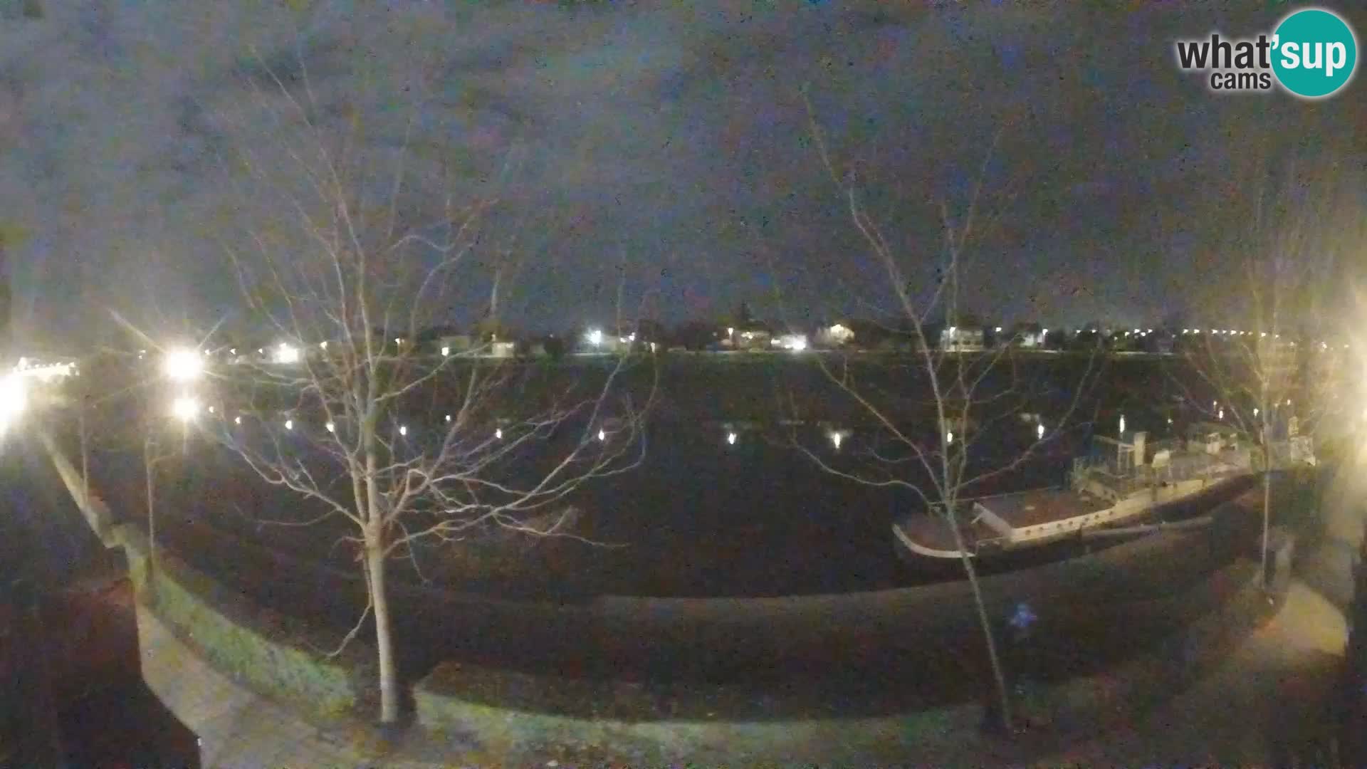 Sisak live webcam pogled na reku Kolpu