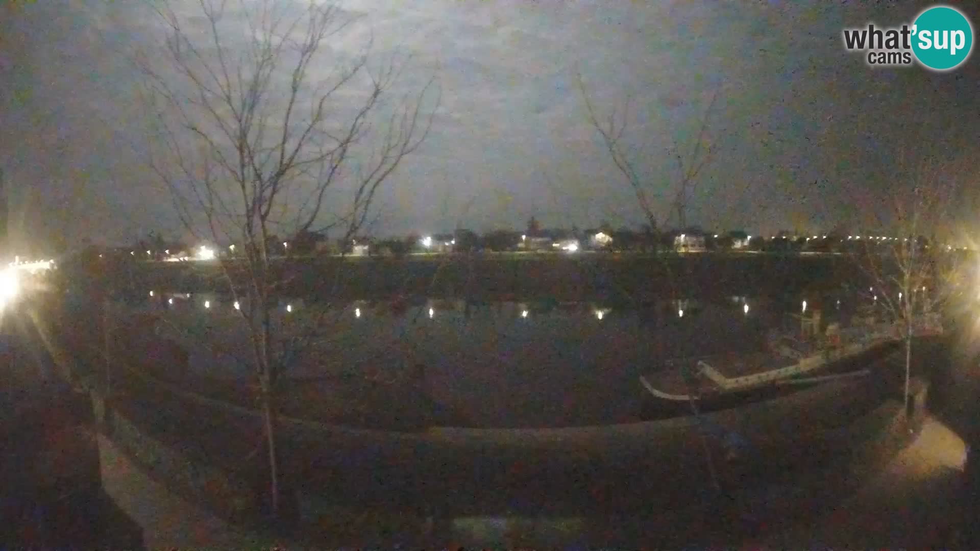 Sisak webcam en vivo Kolpa river view – Croacia