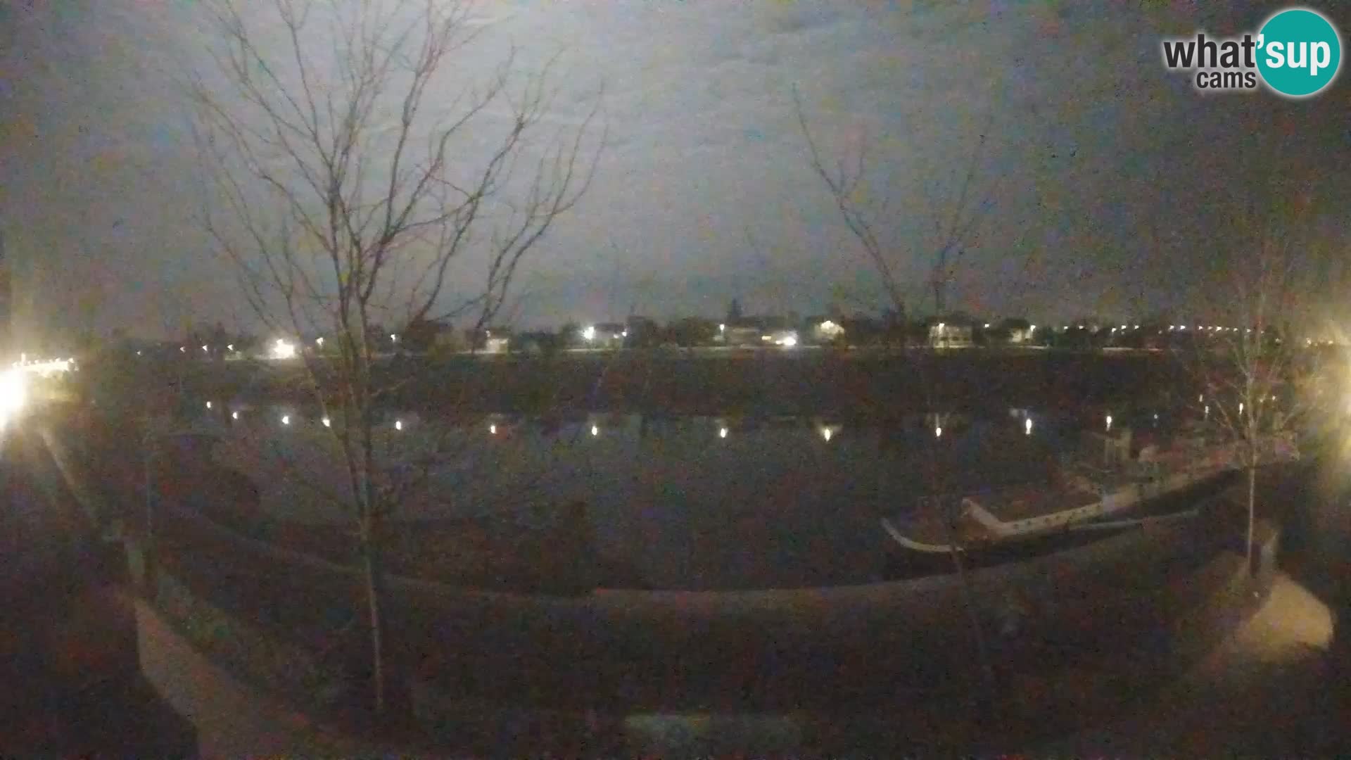 Sisak Live-Webcam Blick auf den Fluss Kolpa – Kroatien