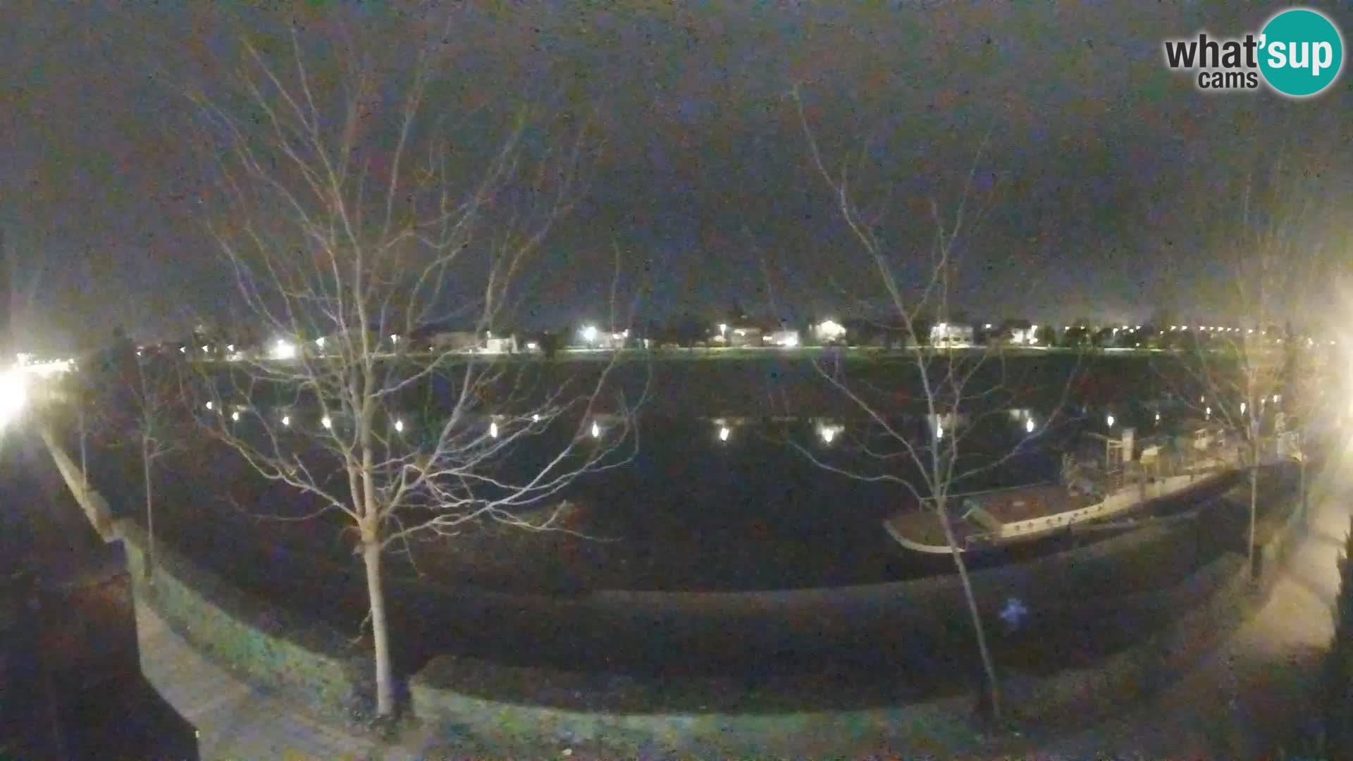 Sisak webcam en vivo Kolpa river view – Croacia