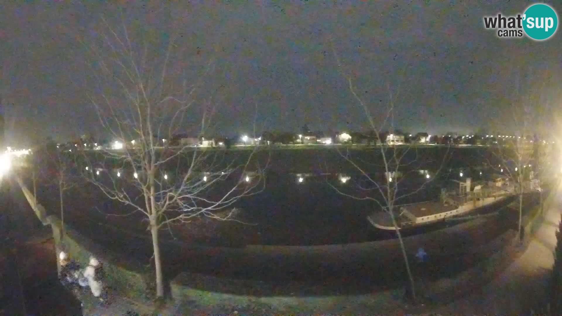 Sisak live webcam pogled na reku Kolpu