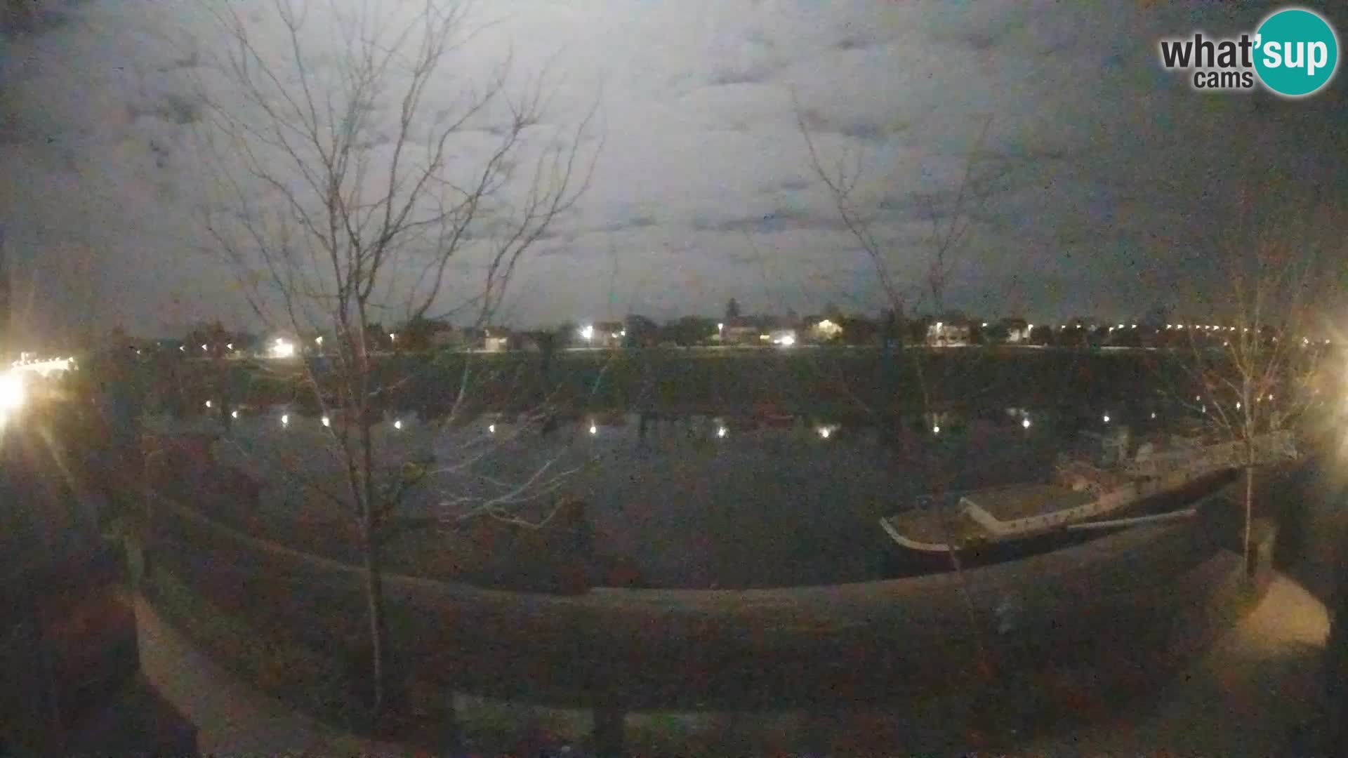 Sisak live webcam pogled na reku Kolpu